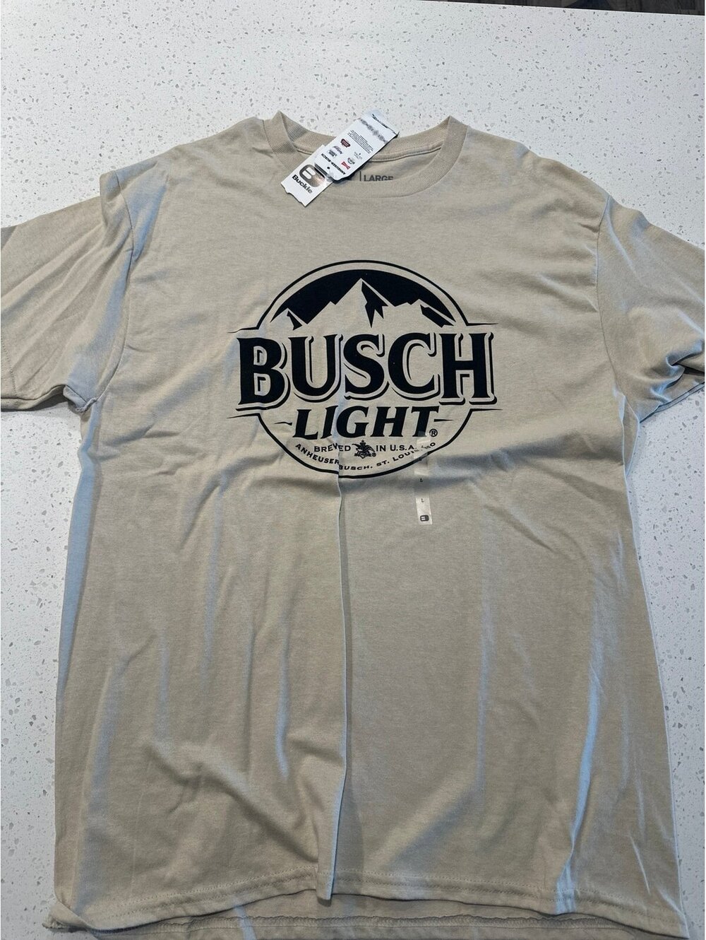 Busch Light T-Shirt Size Large